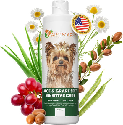 Sensitive Care -Tangle-Free-Silky Shine Softening and detangling Shampoo, Delicate Coat Clean &