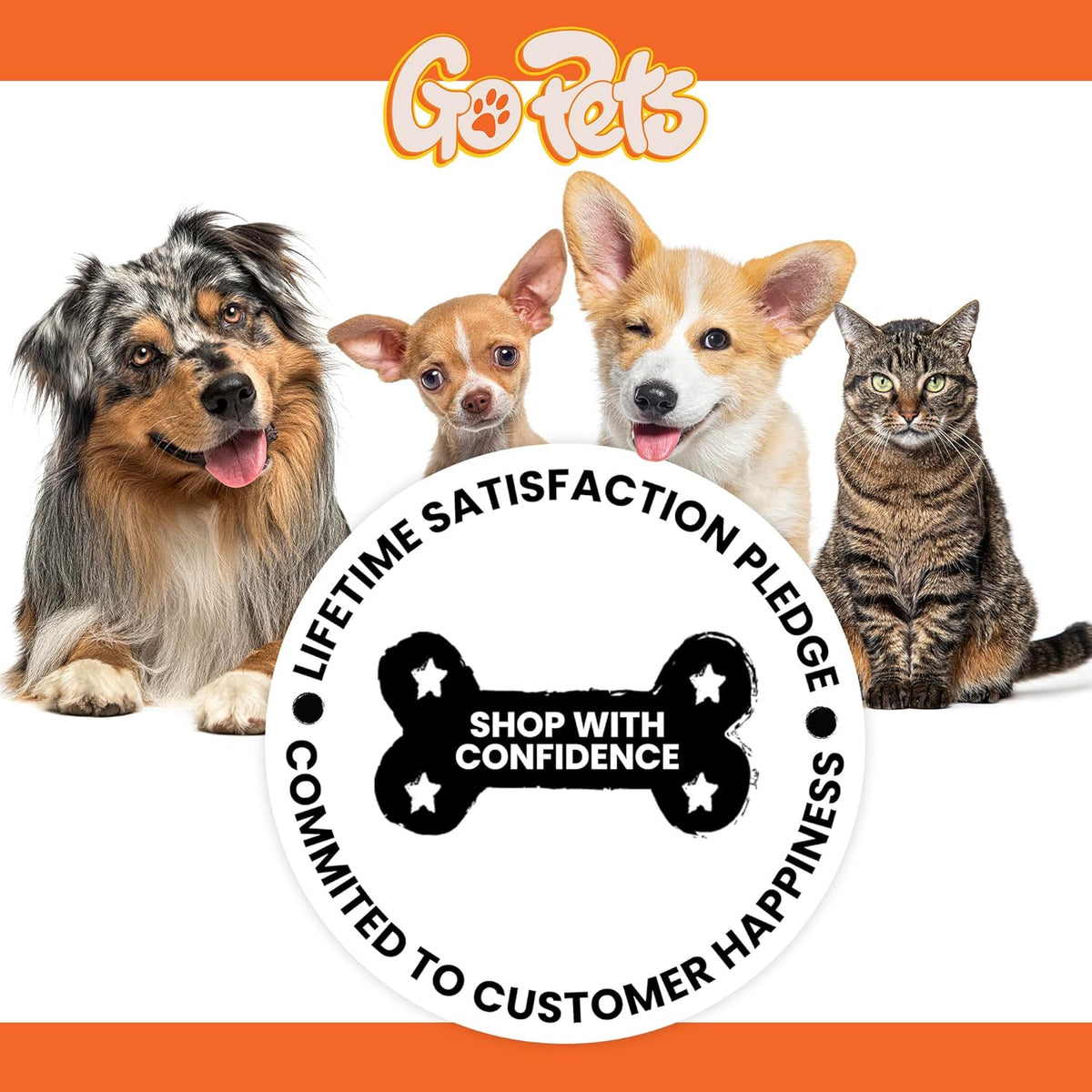 GoPets 2-Sided Dematting & Deshedding Comb for Dogs & Cats, Versatile Undercoat Detangler Brush for