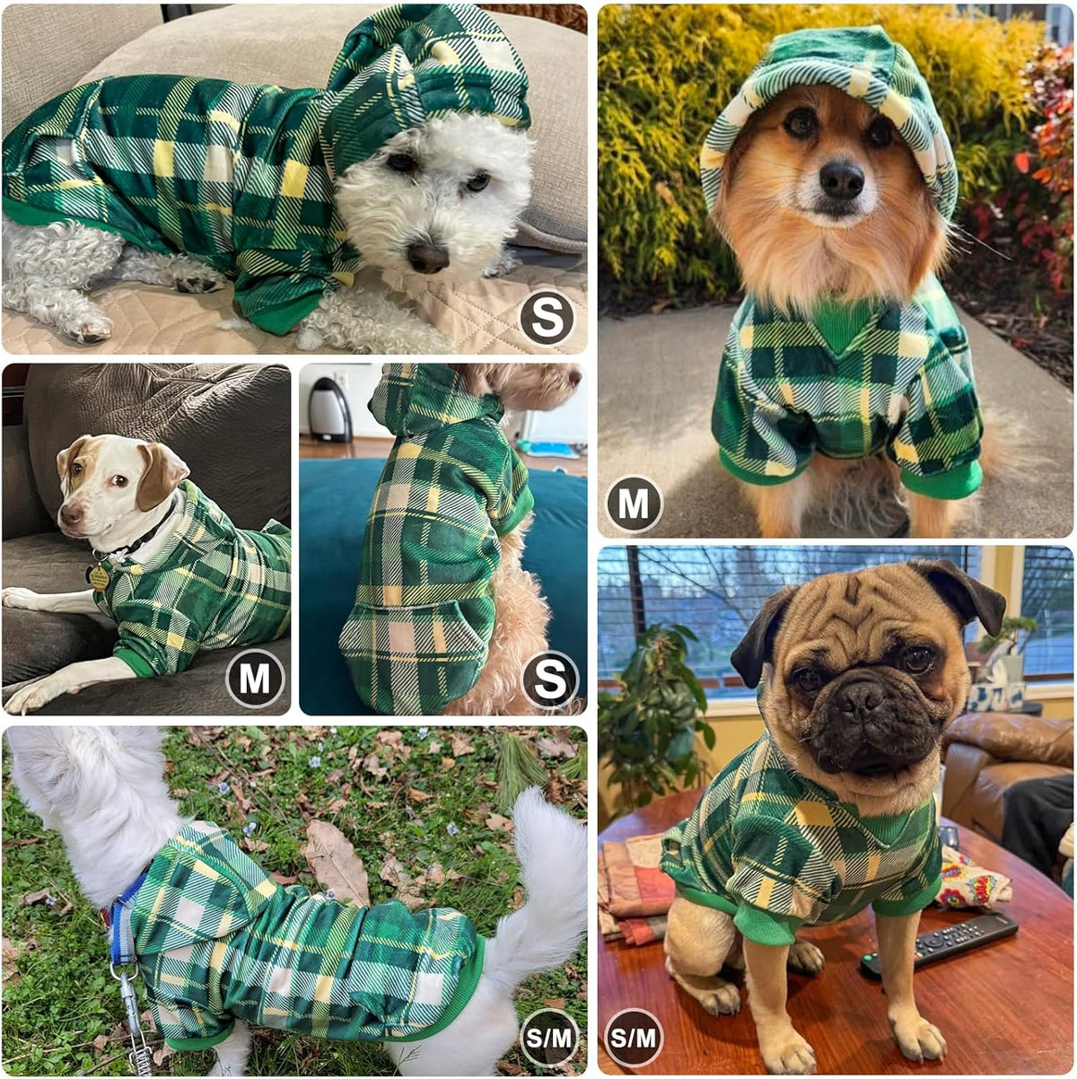 BEAUTYZOO Dog Hoodie Sweaters for Small Medium Large Size Dogs Girls Boys- Premium Quality, Ultra