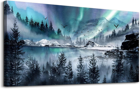 hyidecorart Modern Canvas Wall Art For Office Large Wall Decorations For Living Room Stretched And