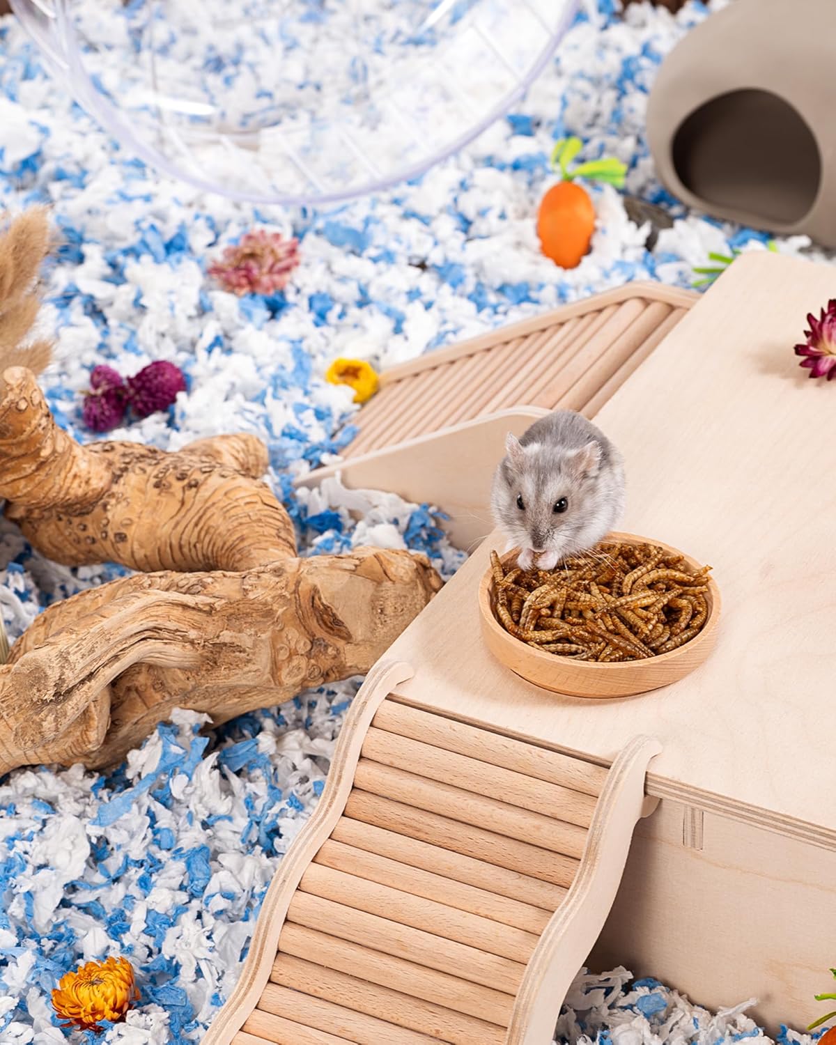 Niteangel Small Animal Snack & Treats - Small Critter Natural Treat for Dwarf Syrian Hamsters