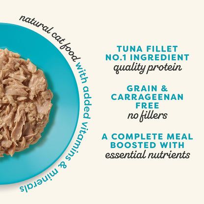 Applaws Vitality Wet Cat Food in Broth, Natural Canned Cat Food, Wet Food for Cats with Added