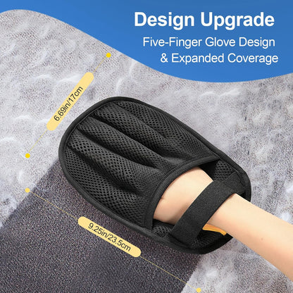 Pet Hair Removal Tool for Cats & Dogs, 2025 New Upgraded Electrostatic Gloves for Pet Hair