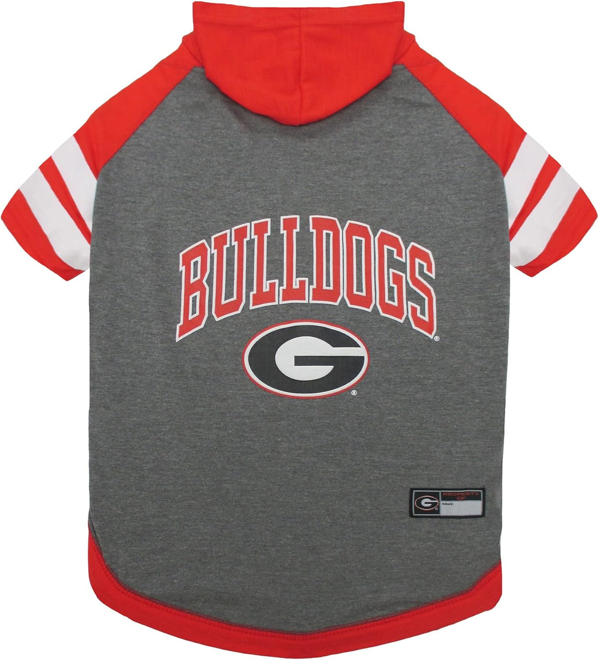 Pets First NCAA Georgia Bulldogs Hoodie for Dogs & Cats, Small. | Collegiate Licensed Dog Hoody Tee