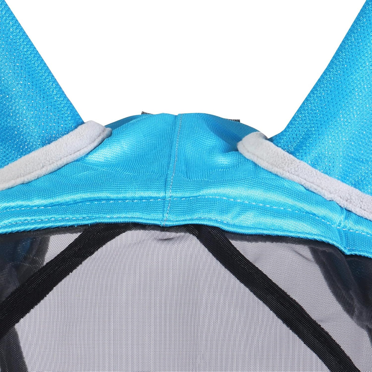 Harrison Howard CareMaster Pro Luminous Horse Fly Mask Large Eye Space Standard with Ears UV
