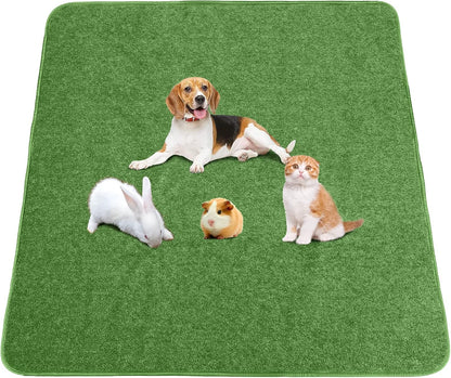 Washable Pee Pads for Dogs, Extra Large Reusable Dog Pee Pad, Waterproof Pet Mat, Dog Playpen Mats