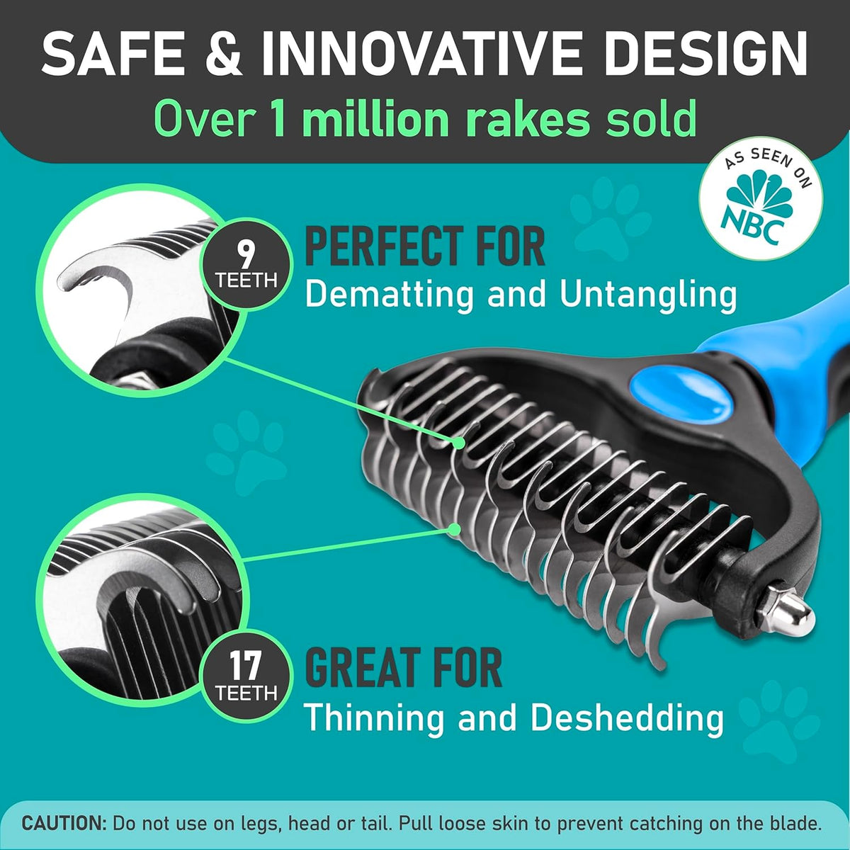 Maxpower Planet Pet Grooming Rake and Mini Pet Hair Remover Tool, Undercoat Rake for Dogs & Hair