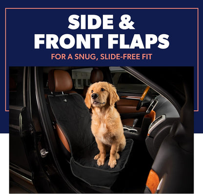 Active Pets Dog Car Seat Cover, Waterproof Front Seat Protector for SUV Truck Sedan, Pet Safety