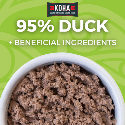 KOHA Limited Ingredient Diet Duck Pate for Cats - Single Meat Wet Cat Food for Sensitive Stomachs