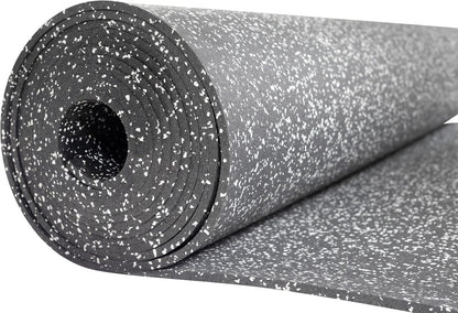 Playsafer Genaflex Rubber Gym Floor Mat, Heavy Duty Commercial Protective Gym Flooring Roll - 8mm
