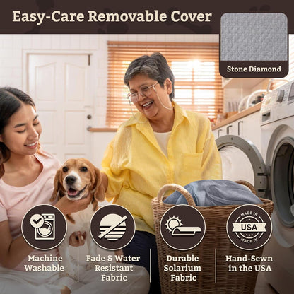 Snoozer Lookout I Dog Car Seat - Small Dog and Puppy Car Seat, Booster Bed for Small & Medium Size