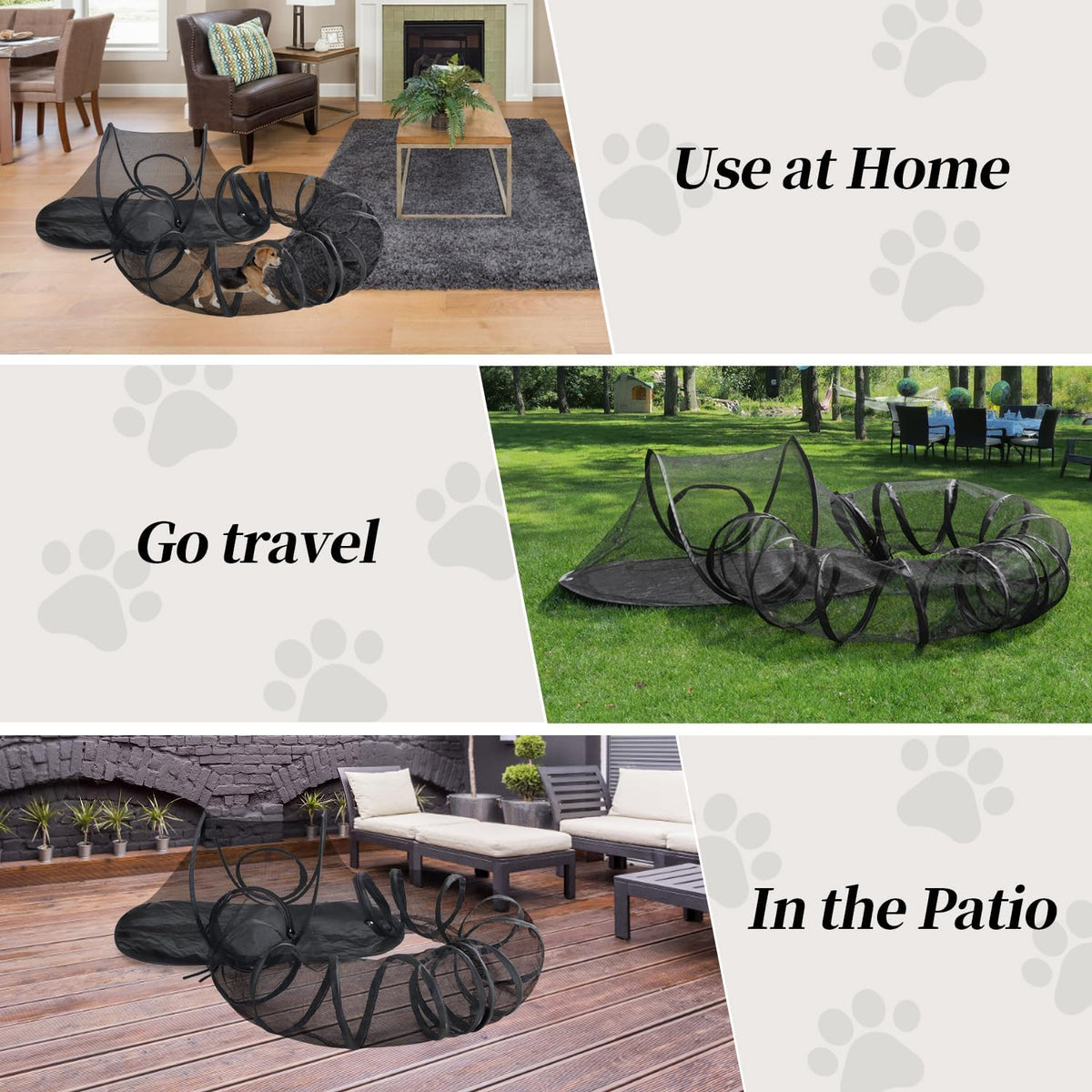 Rest-Eazzzy Outdoor Cat Enclosures, Portable Cat Tent for Outside Enclosure for Indoor Cats, Catio