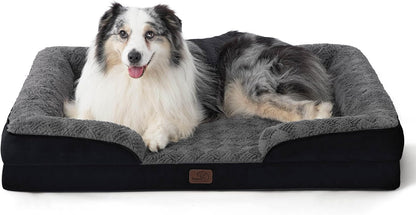 Bedsure XL Orthopedic Dog Bed for Extra Large Dogs - Washable XLarge Dog Cat Bed Waterproof