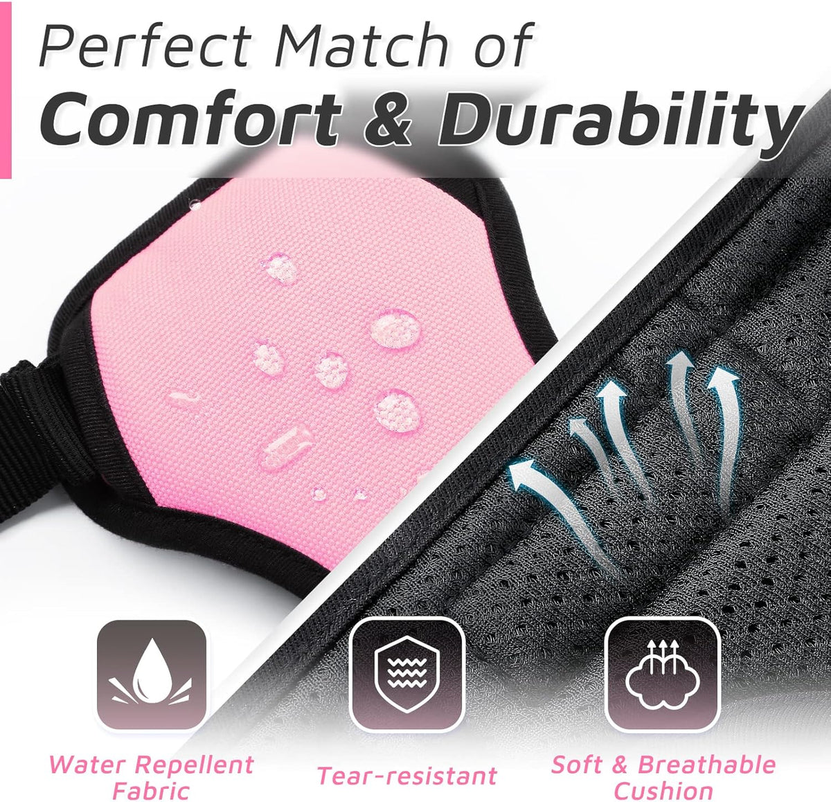 Eagloo Dog Harness Medium Sized Dog, No Pull Service Vest with Reflective Strips and Control