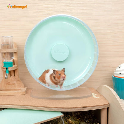 Niteangel Super-Silent Hamster Exercise Wheels: - Quiet Spinner Hamster Running Wheels with
