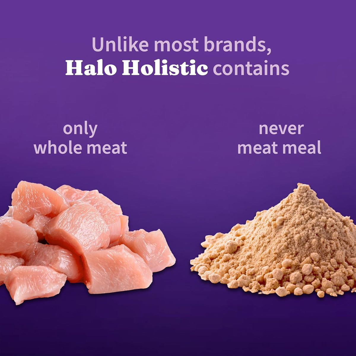 Halo Holistic Cage Free Chicken Cat Food, Healthy Grains Dry Cat Food, Complete Digestive Health