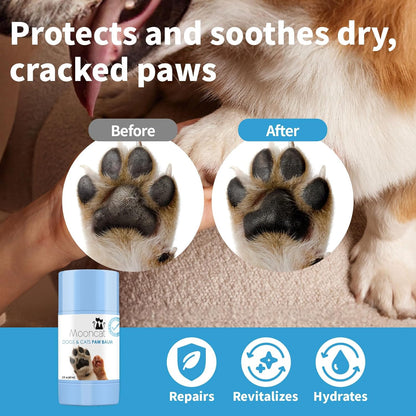 Mooncat Cat Paw Balm ??Cat-Specific Paw & Nose Moisturizer for Dry Cracked Pads, Fast Absorbing