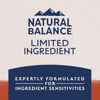 Natural Balance Limited Ingredient Adult Grain-Free Dry Dog Food, Salmon & Sweet Potato Recipe, 24