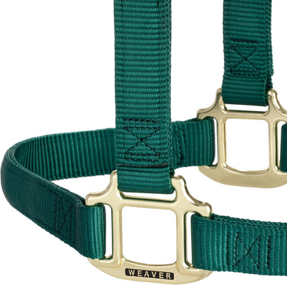 Weaver Equine Nylon Horse Halter, Triple-Ply Cheek Design, Original Non Adjustable Halters for