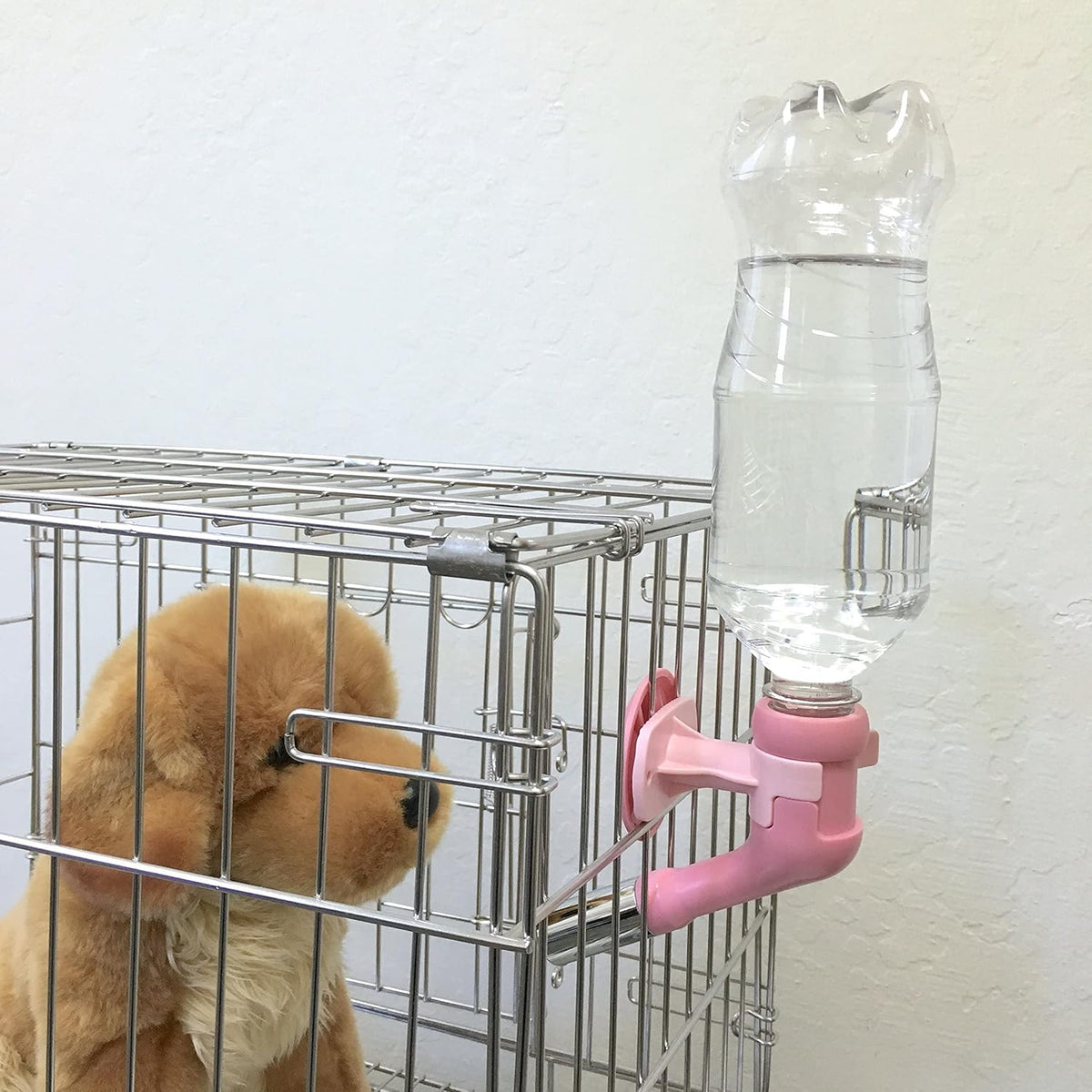 Choco Nose Patented No-Drip Water Bottle/Feeder for Large Dogs Over 50 lbs - Wire Cages, Crates or