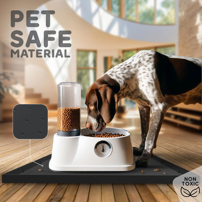 32x24x1” XL Dog Food Mat - All Purpose Under Sink Liner, Washer and Dryer Covers for The Top