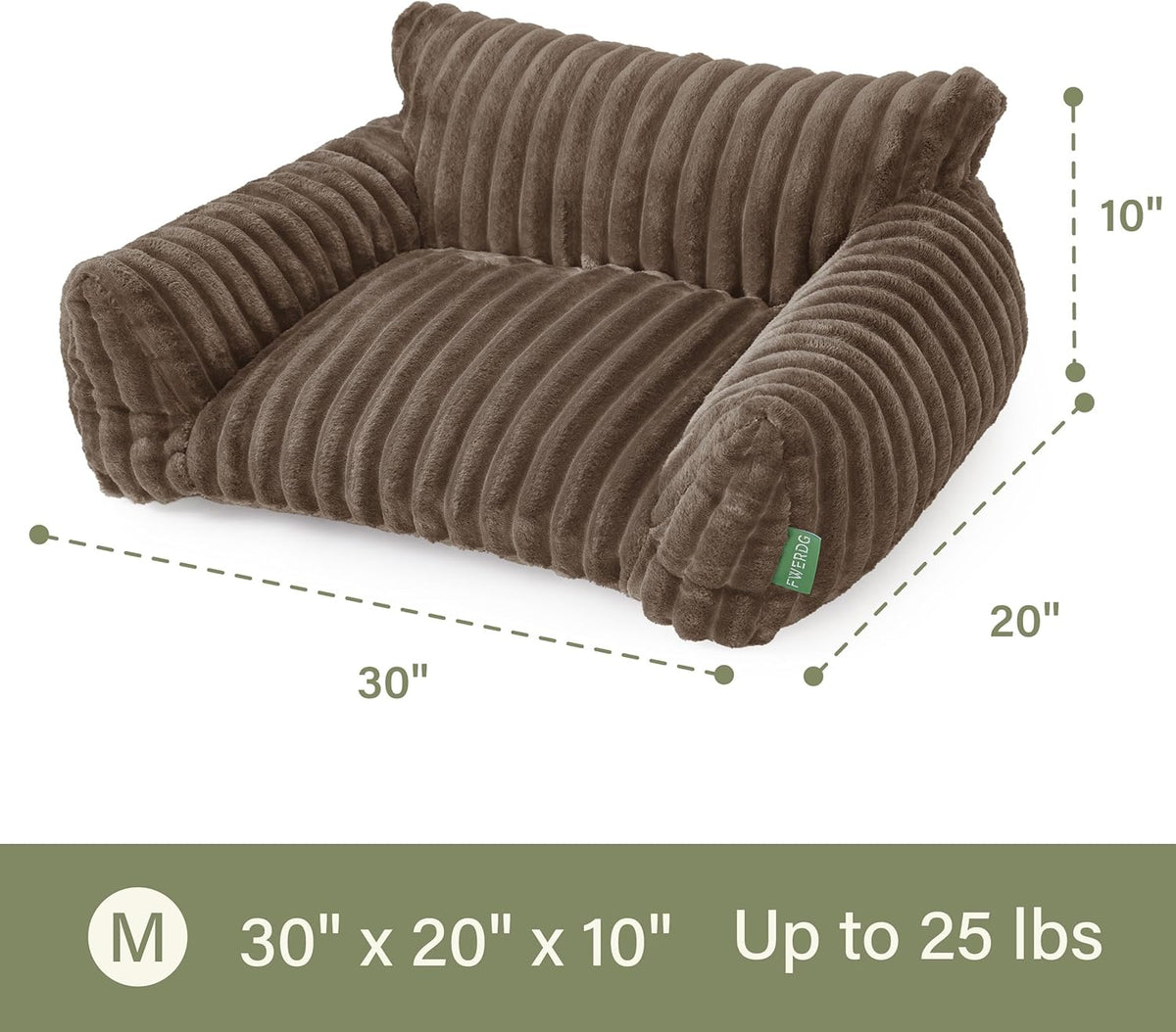 Cute Couch Bed for Pets, Supportive Cat Sofa for Indoor Cats, Medium Dog Sofa Bed for Medium Dogs