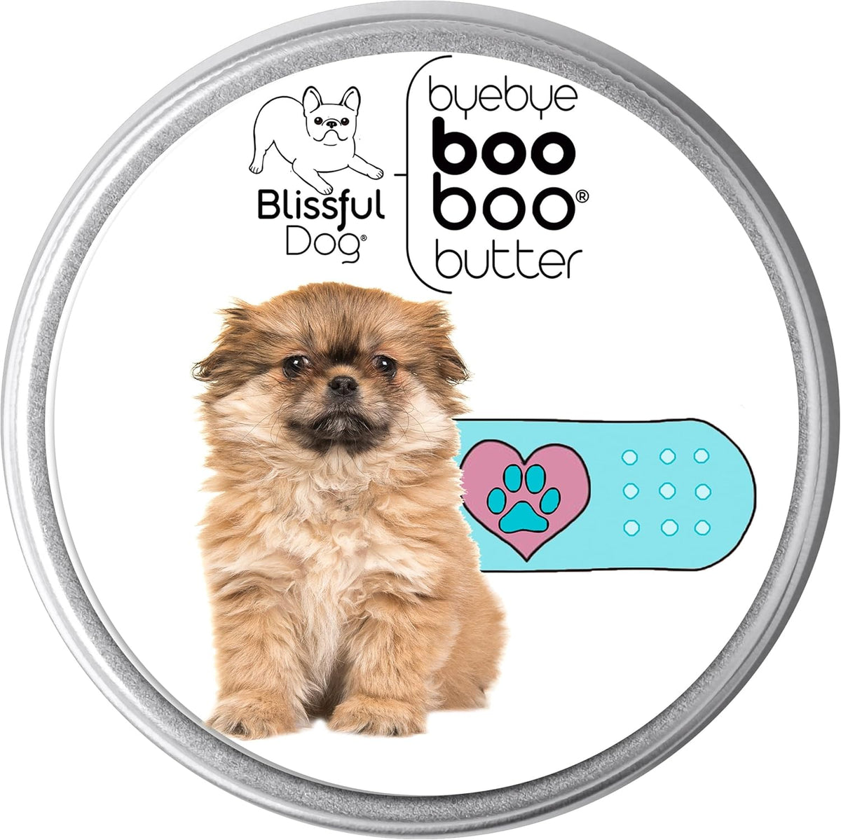 The Blissful Dog Tibetan Spaniel Boo Boo Butter, 4 oz