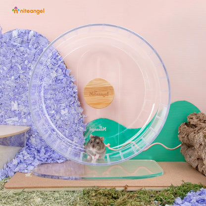 Niteangel Super-Silent Hamster Exercise Wheels: - Quiet Spinner Hamster Running Wheels with