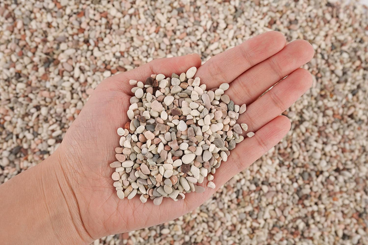 LANDEN Betanu Aquascape Sand for Aquarium Landscape, Natural Cosmetic Gravel, Granite Sand, Fish
