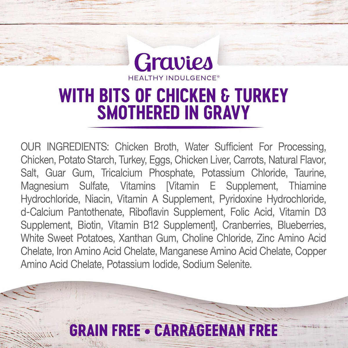 Wellness Healthly Indulgence Gravy Adult Wet Cat Food, Natural, Protein-Rich, Grain Free, 3 Ounce