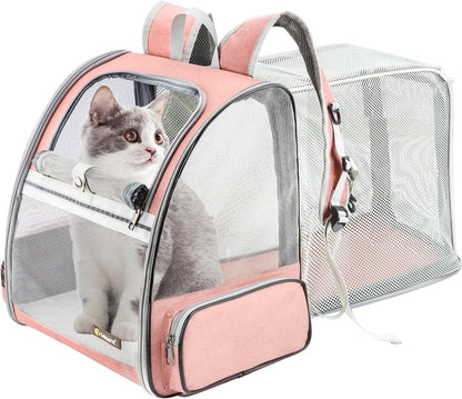 Texsens Innovative Traveler Bubble Backpack Pet Carriers with Upgraded Breathable & Expandable Tent