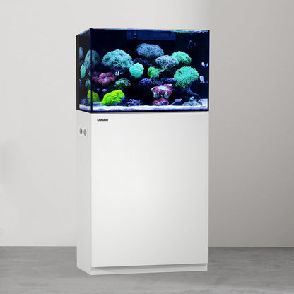 LANDEN Aquarium Wooden Stand and Cabinet for up to 30 Gal Tank, Fish Reptile Sea Salt WaterTank