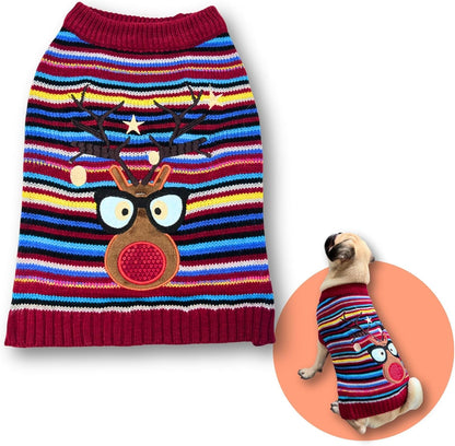 Cute Sweater for Dogs and Cats Soft Flannel Pet Outfit Warm and Cozy Animal Hoodie Small to Large