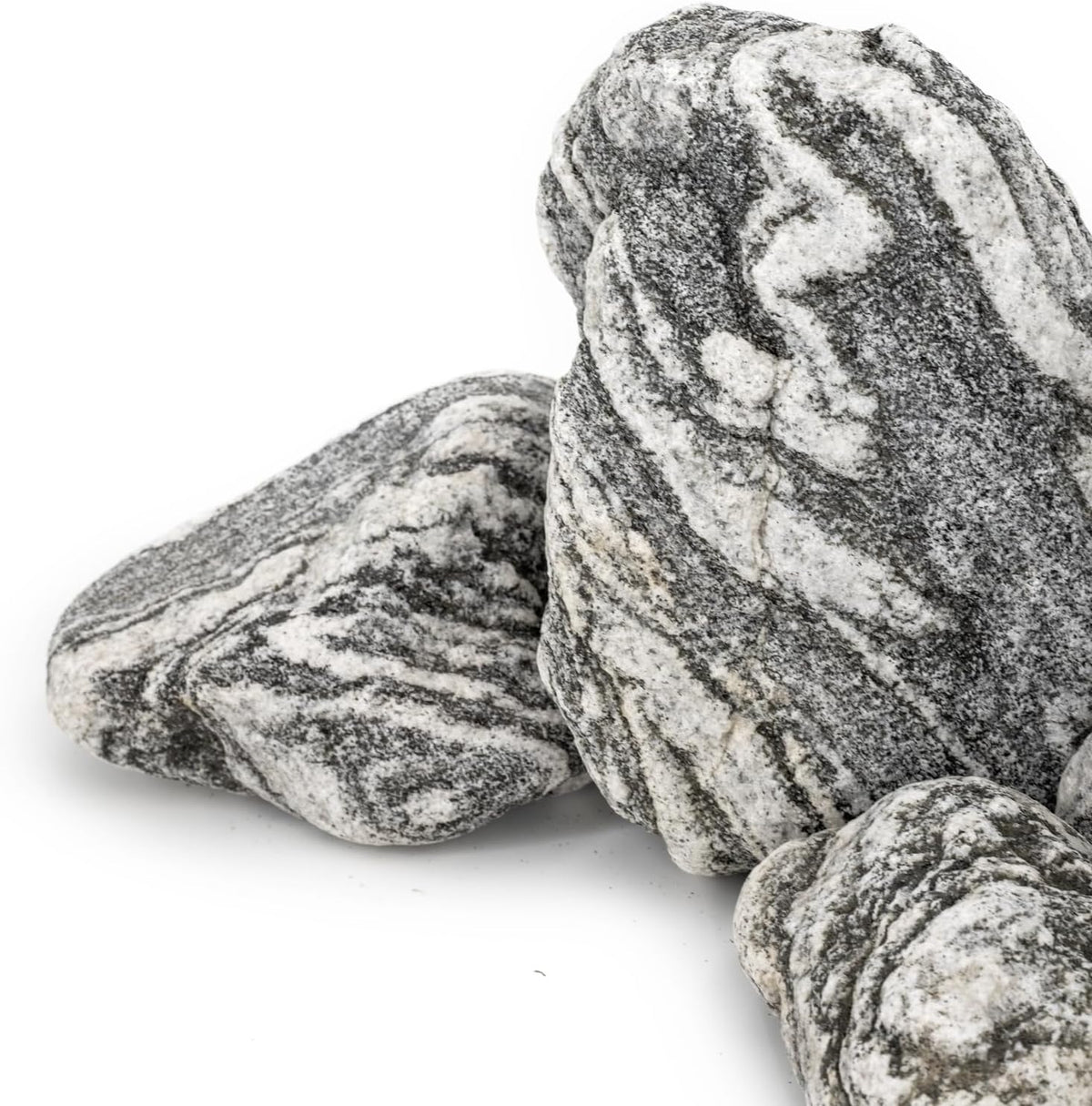 Natural Aquarium Rocks Silver Seiryu Rock Mountain Stone Decor Rocks for Aquariums and Terrariums