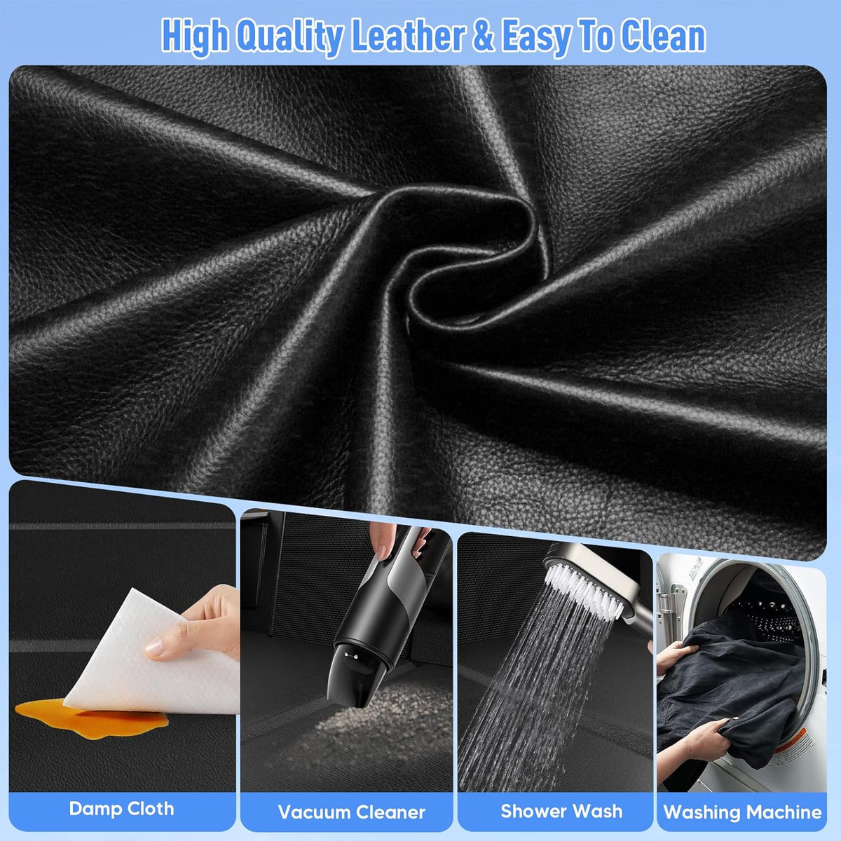 Back Seat Extender for Dogs, Dog Car Seat Cover for Back Seat with Hard Bottom,Waterproof Hammock