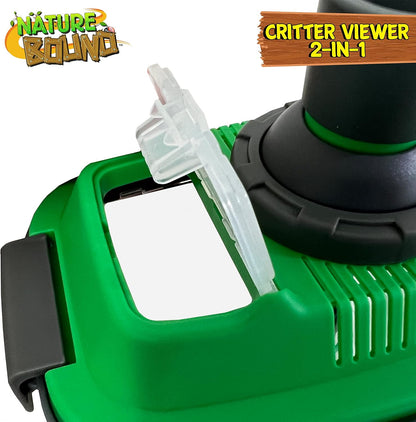Nature Bound 2-in-1 Habitat with Microscope for Insects and Other Critters, Includes Lid and