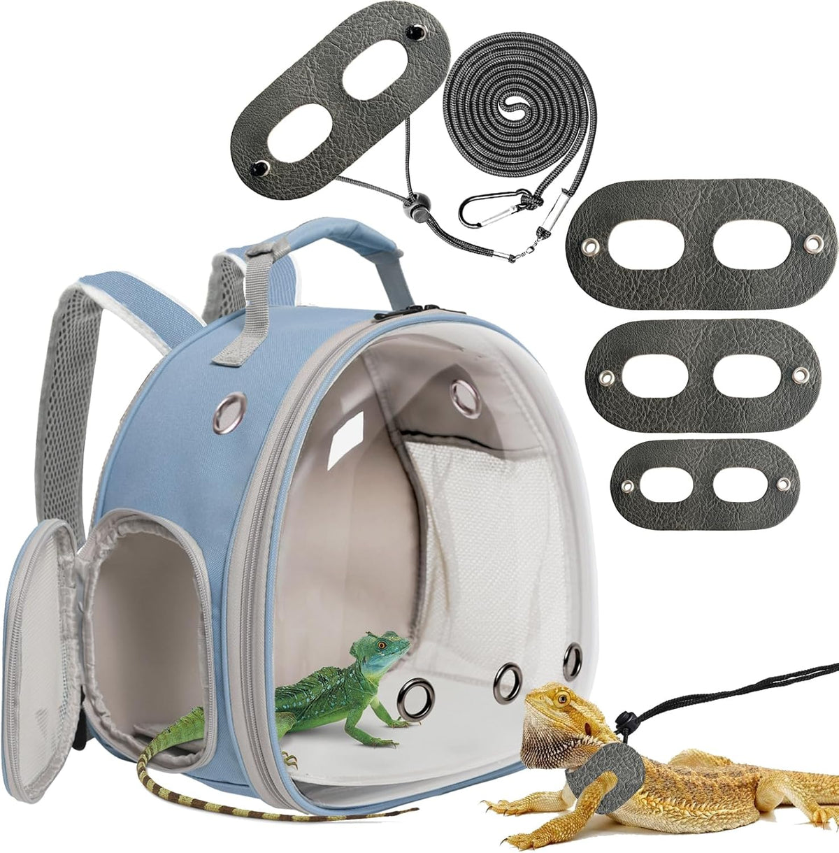 Guinea Pig Carrier,Guinea Pig Carrier for 2,Reptile Travel Carrier for Lizards Sugar Glider
