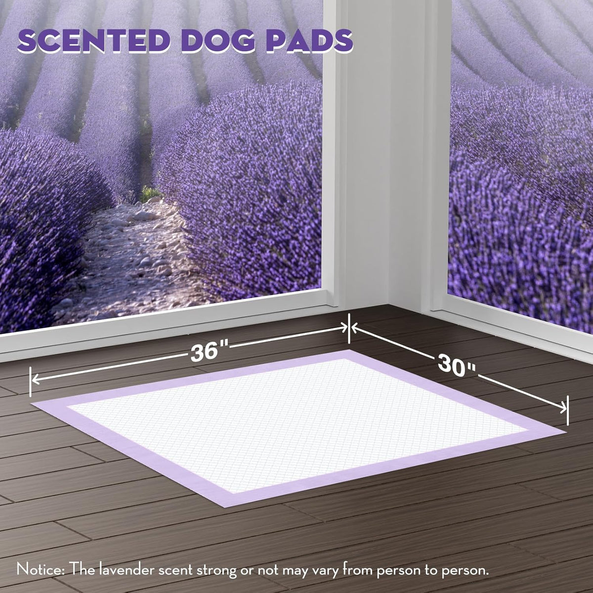 CROCI Dog Pads Extra Large 30x36in, Puppy Pads with Adhesive Tabs Super Absorbent Up to 10 Cups