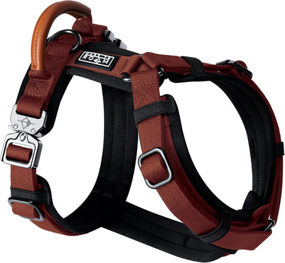 MADE TO ROAM Premium Explorer Harness - Y-Shaped Dog Harness with Adjustable Durable Nylon, Soft