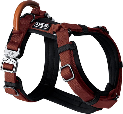 MADE TO ROAM Premium Explorer Harness - Y-Shaped Dog Harness with Adjustable Durable Nylon, Soft