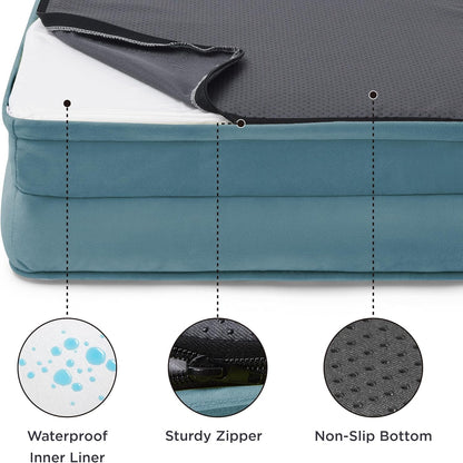 Bedsure XL Orthopedic Dog Bed for Extra Large Dogs - Washable XLarge Dog Cat Bed Waterproof