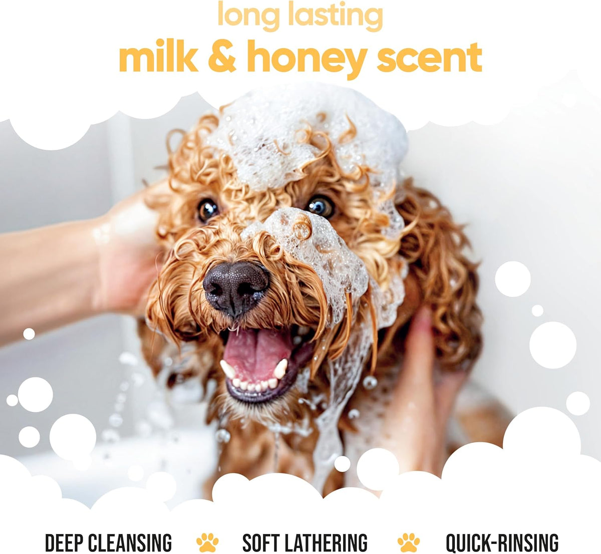 Itch Relief Dog Shampoo by Buddycare | Deep Cleansing Shampoo for Dogs | Fresh Scented | with Aloe