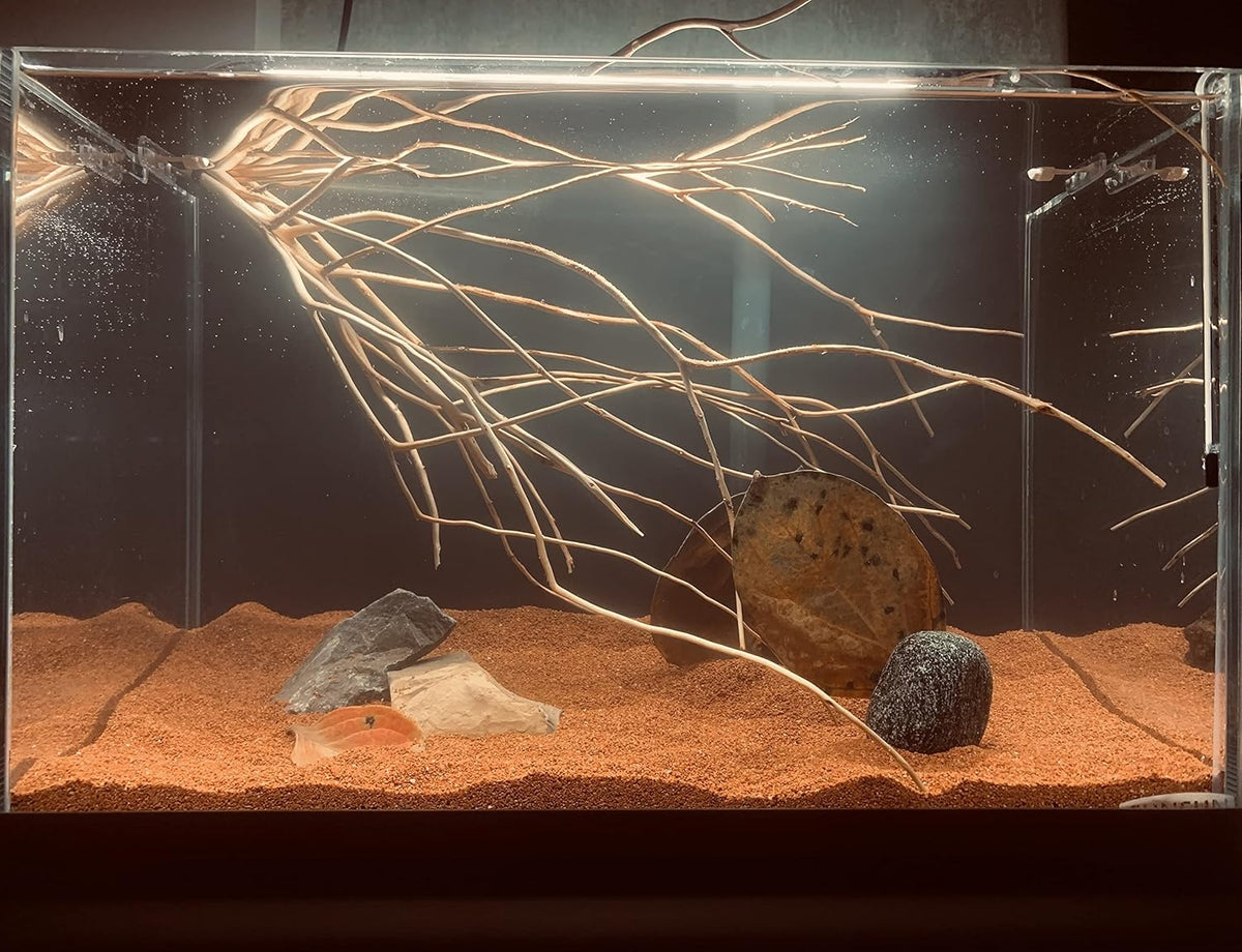 11lb Natural South American Rainforest Sand, Aquarium red Sand, Lava Rock Soil, Red Lava Rock Sand