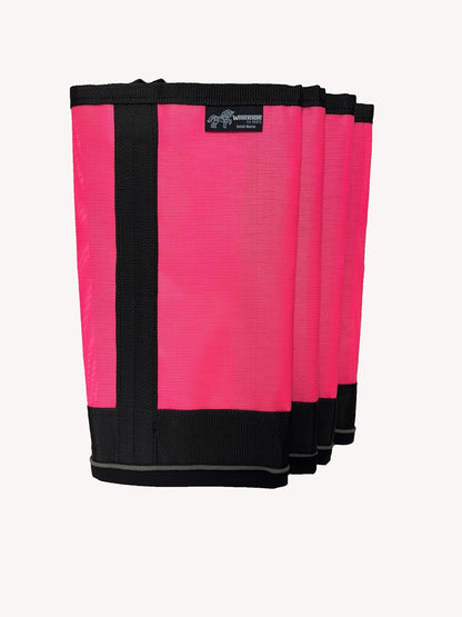 Warrior Fly Boots for Horses - Breathable Mesh Horse Boots for Fly Protection & Leg Comfort - Set