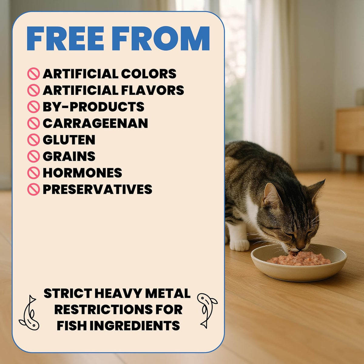 almo nature Wet Cat Food HQS Complete Land and Sea - Variety Pack Grain Free, Highly Digestible