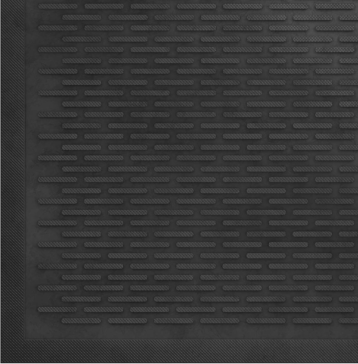 Indoor/Outdoor Hose-Wash Lines Design Non-Slip Rubber 18" x 30" Modern Entryway Mat for Entryway
