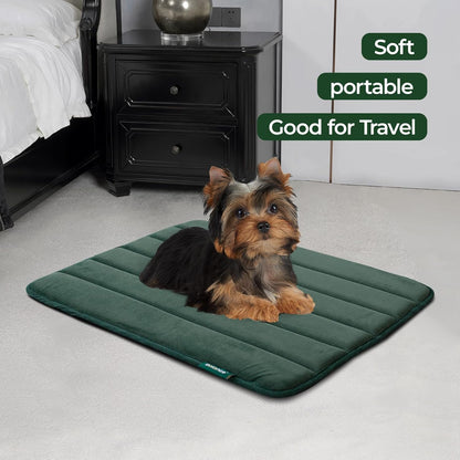BALANCE Dog Crate Pad, Dog Foam Crate Mat Kennel Pad, Washable Water-Resistant Pet Bed Flat Dogs