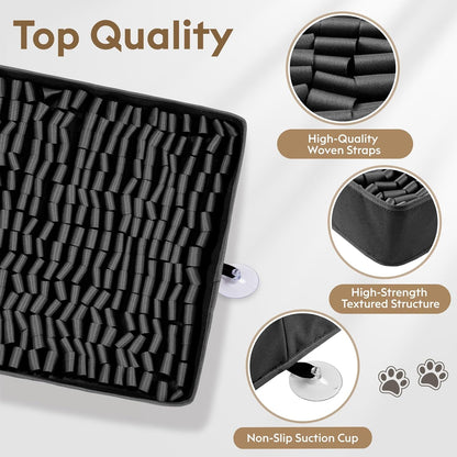 Snuffle Mat for Dogs, Dog Puzzle Mat, Interactive Dog Toys for Enrichment,Sniff Mats with Non-Slip