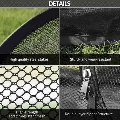 Rest-Eazzzy Cat Tent Outdoor, Pet Enclosure Tent Suitable for Cats and Small Animals, Indoor
