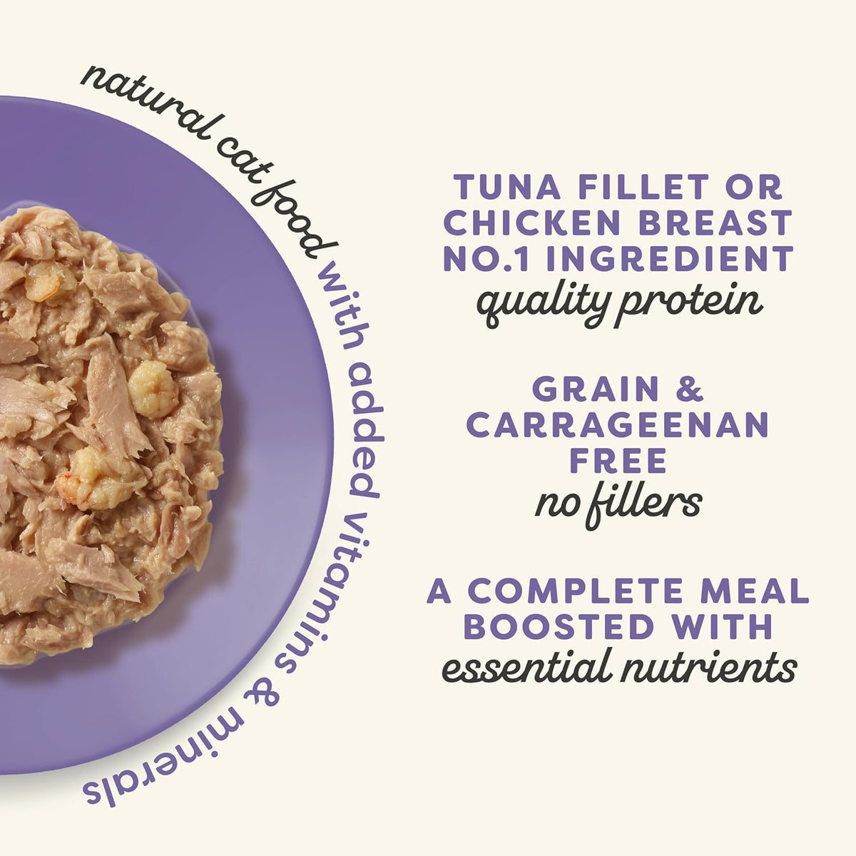 Applaws Vitality Wet Cat Food in Broth, Natural Canned Cat Food, Wet Food for Cats with Added